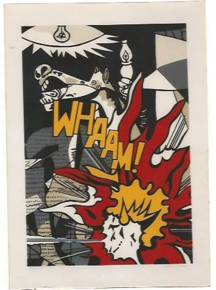 Zeefdruk Equipo Cronica - Guernica