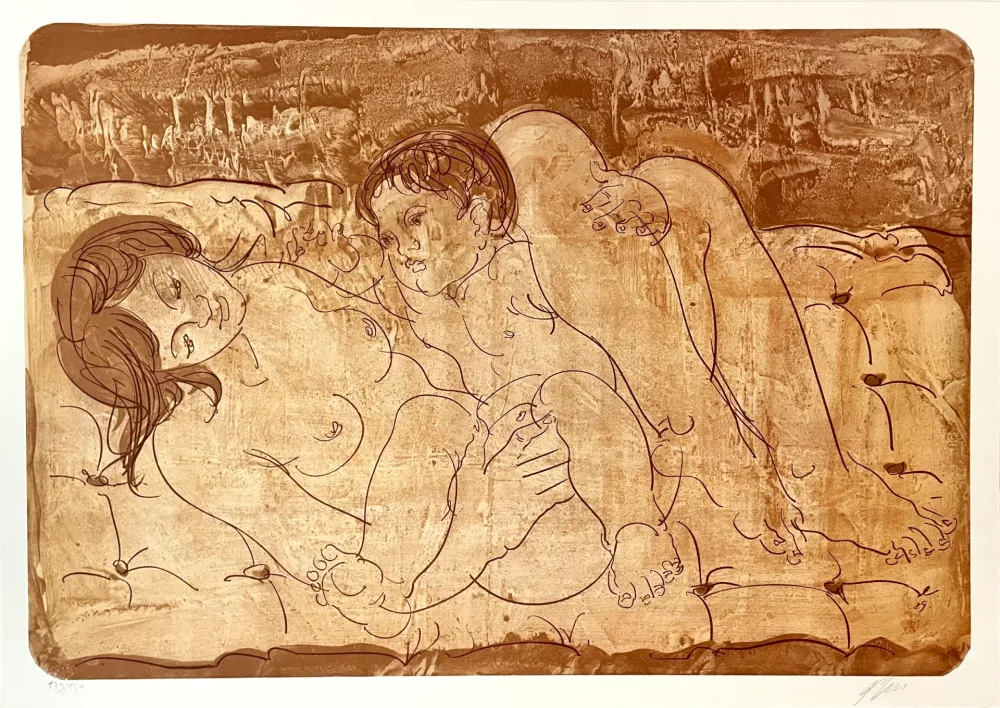 Lithografie Erni - Maternity