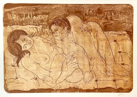 Lithografie Erni - Maternity