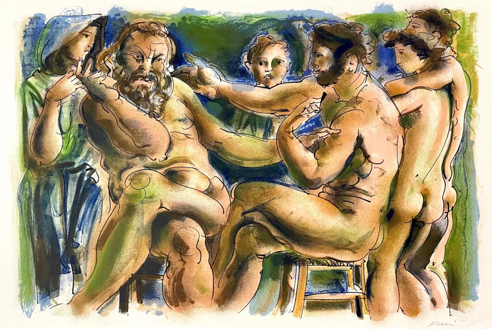 Lithografie Erni - Réflexions simples sur le corps