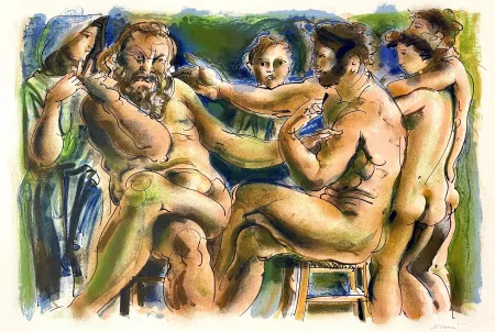 Lithografie Erni - Réflexions simples sur le corps