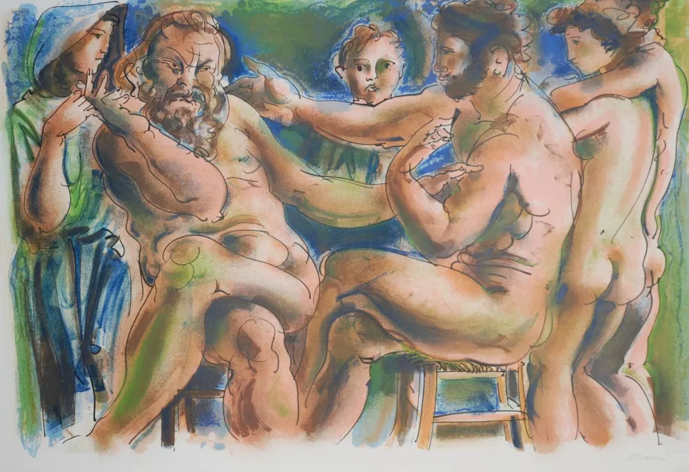 Lithografie Erni - Réflexions simples sur le corps