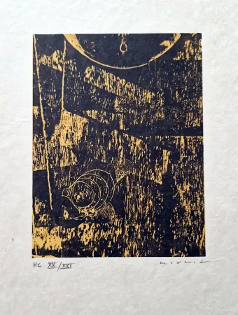 Lithografie Ernst - Aux petits agneaux V