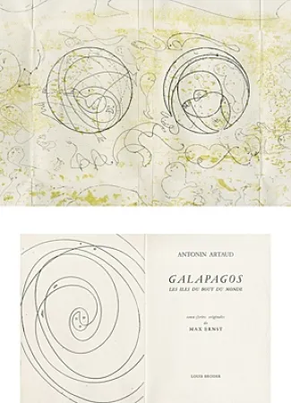 Geïllustreerd Boek Ernst - Galapagos - Les îles du bout du monde