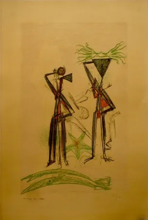 Lithografie Ernst - L' Etoile de Mer