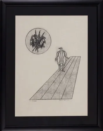 Lithografie Ernst - La ballade du soldat