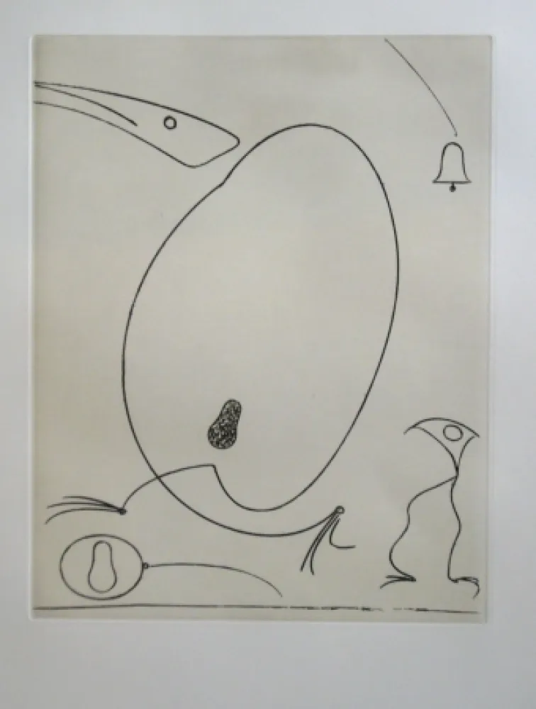 Ets En Aquatint Ernst - La cloche