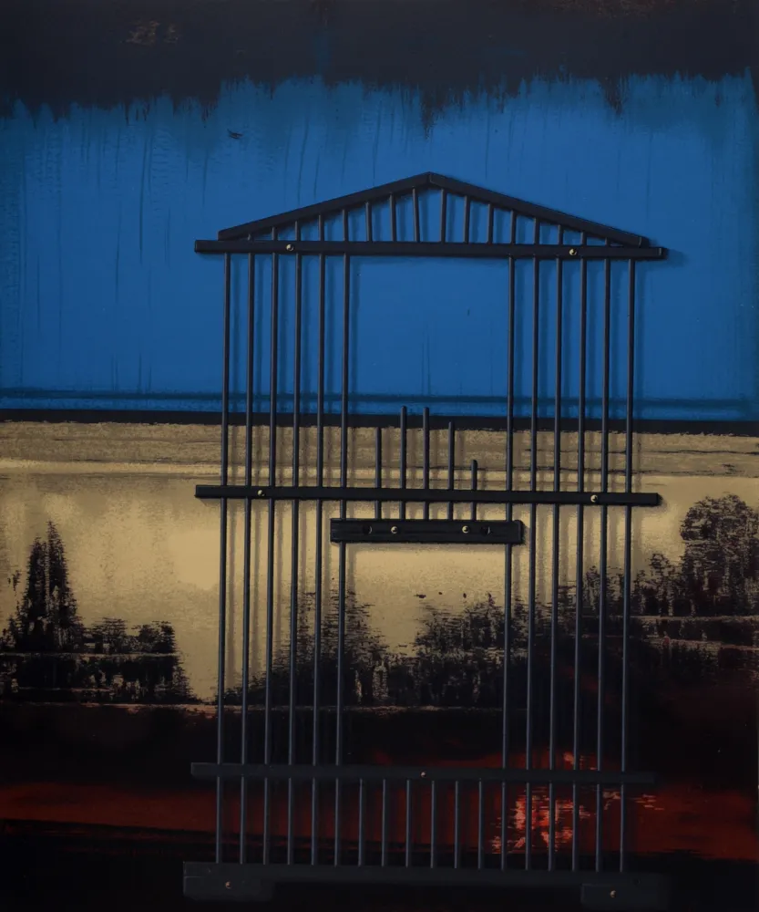 Lithografie Ernst - La liberté détruite par l'absence, 1969