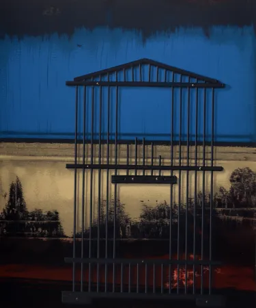 Lithografie Ernst - La liberté détruite par l'absence, 1969