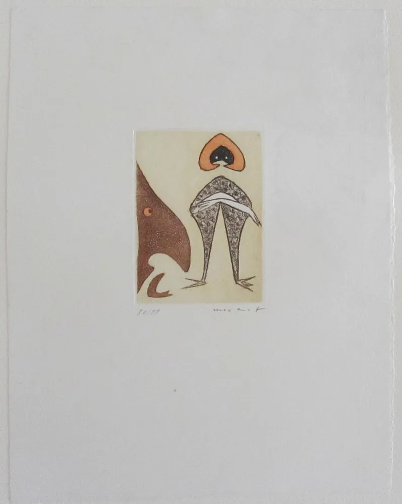 Ets En Aquatint Ernst - Le Chapeau Rouge