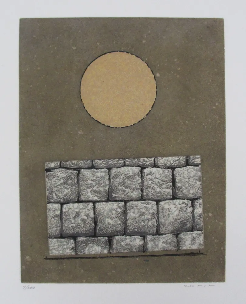 Ets En Aquatint Ernst - Le plus beau mur de mon royaume