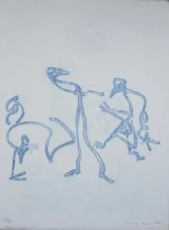 Lithografie Ernst - Lewis Caroll's Wunderhorn 