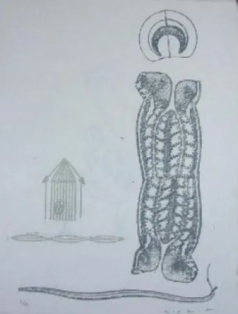 Linosnede Ernst - Lewis Caroll's Wunderhorn