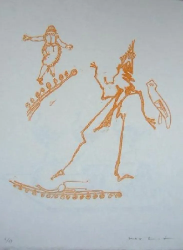 Lithografie Ernst - Lewis Carroll's Wunderhorn 15