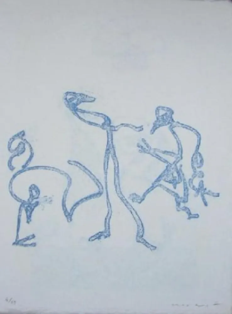 Lithografie Ernst - Lewis Carroll's Wunderhorn 2