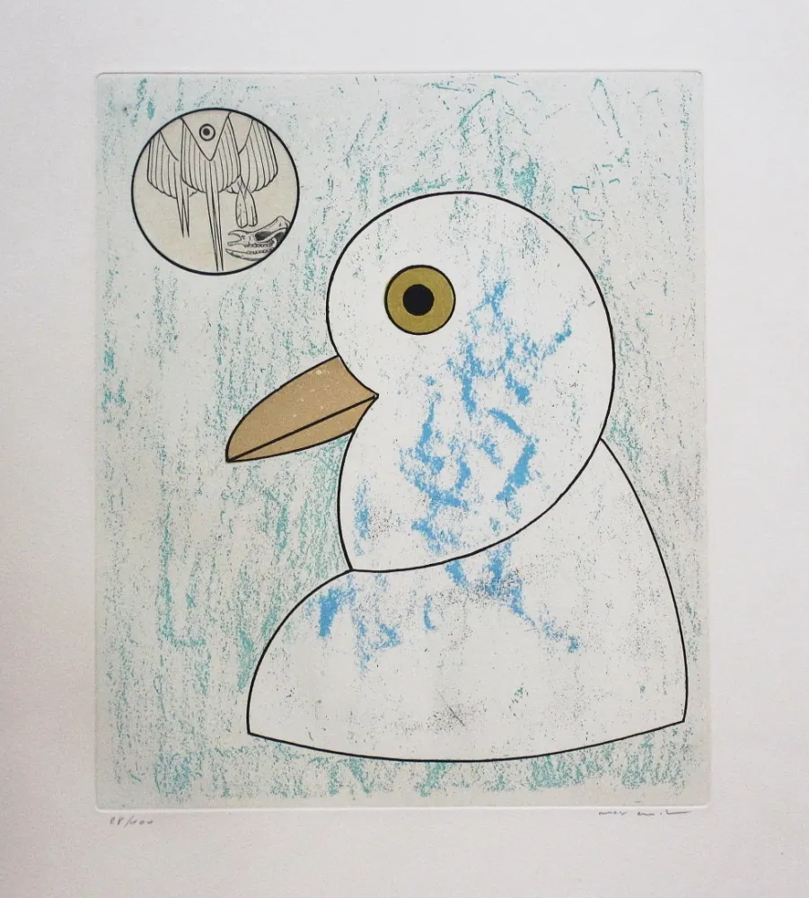 Ets En Aquatint Ernst - Nous sommes la somme de nos envergures