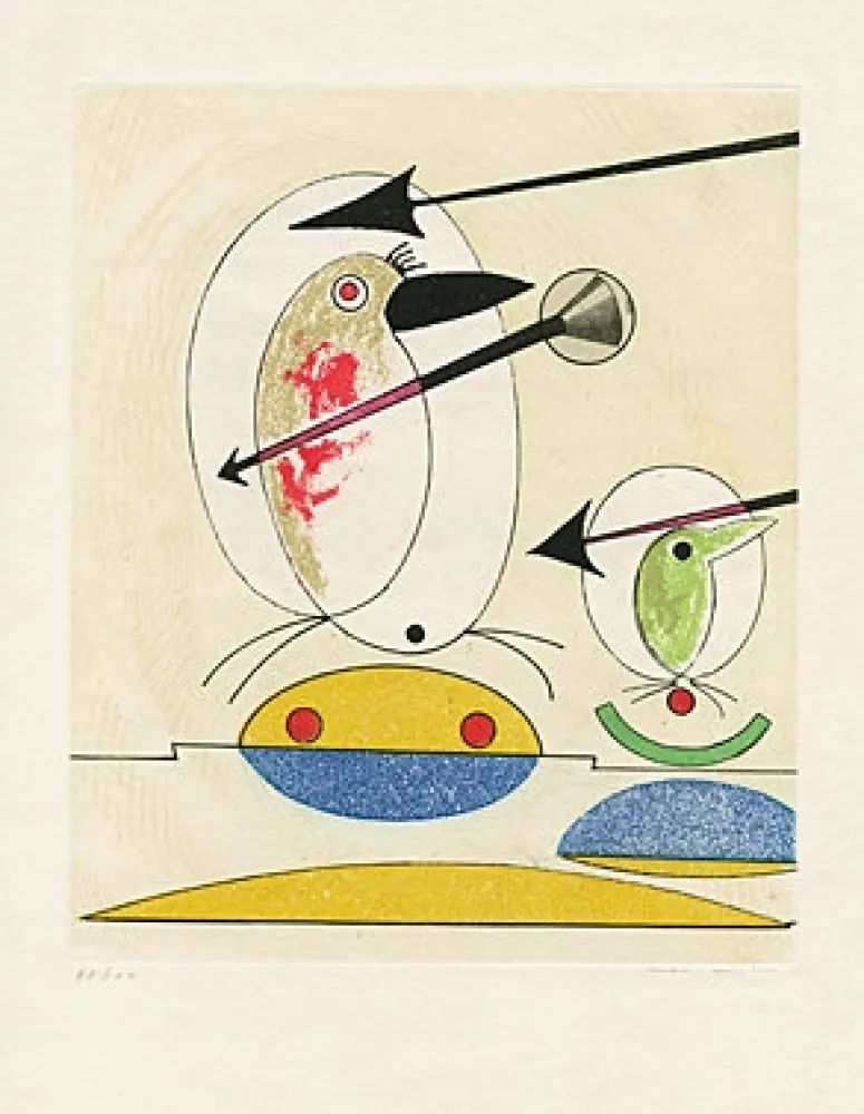 Ets En Aquatint Ernst - 