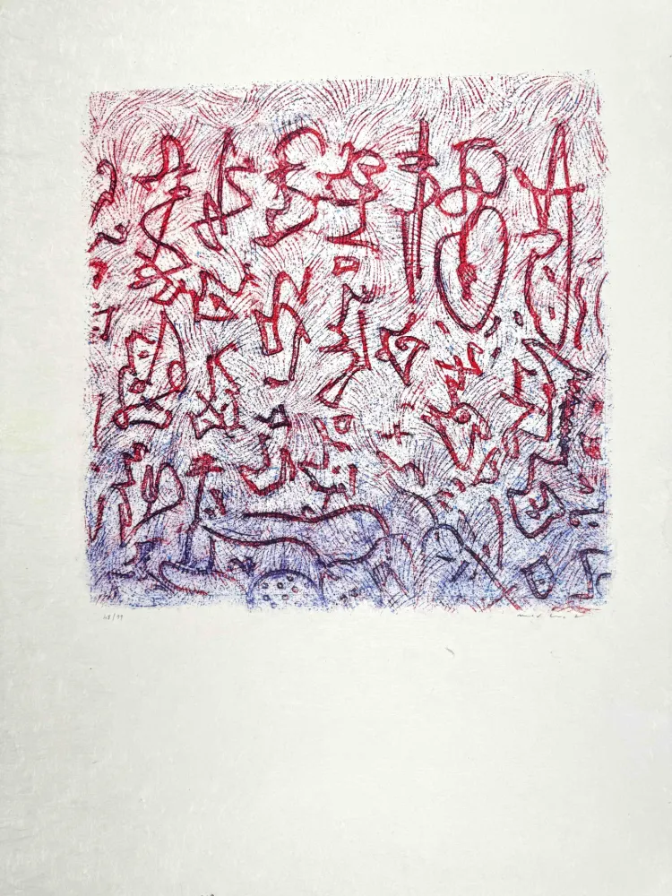 Lithografie Ernst -  Surprises du Hasard 