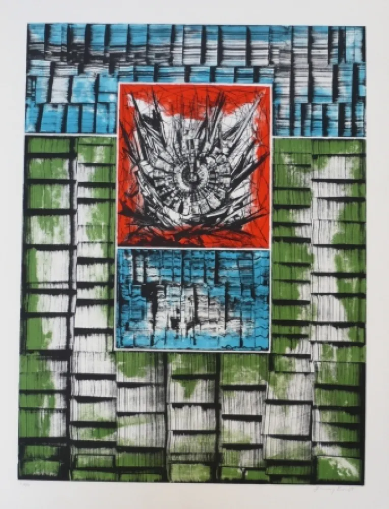 Lithografie Ernst - Terra Incognita 1