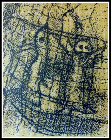 Lithografie Ernst - UN CHANT D'AMOUR