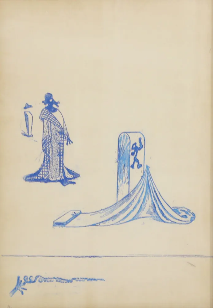 Lithografie Ernst - UNTITLED