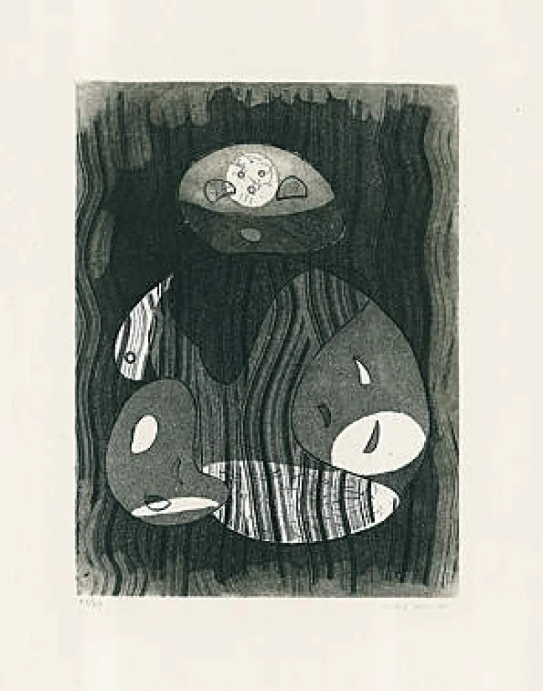 Aquatint Ernst - Untitled - 