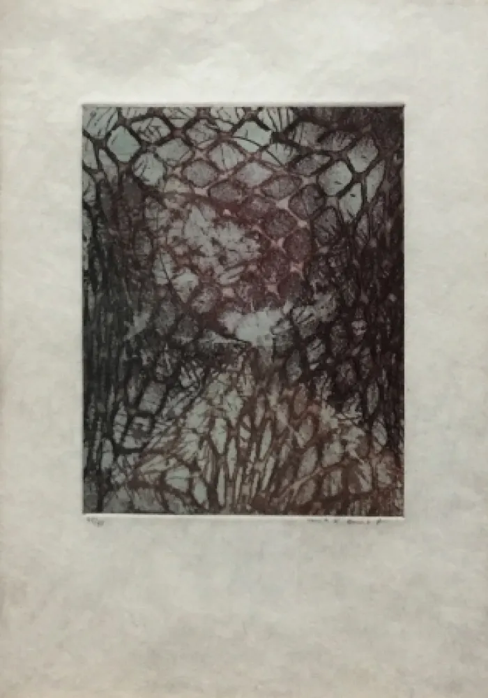 Aquatint Ernst - ZU: SAMUEL BECKETT