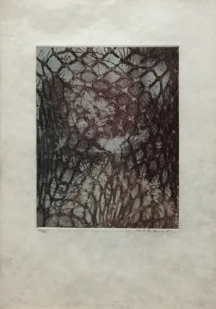 Aquatint Ernst - ZU: SAMUEL BECKETT