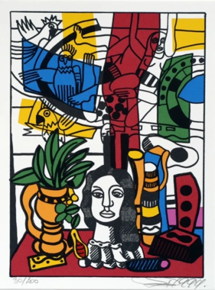 Zeefdruk Erro - From the series 