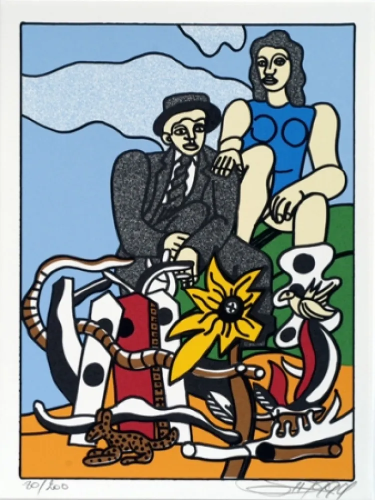 Zeefdruk Erro - From the series 