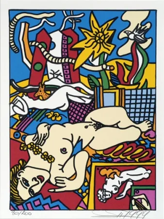 Zeefdruk Erro - From the series 