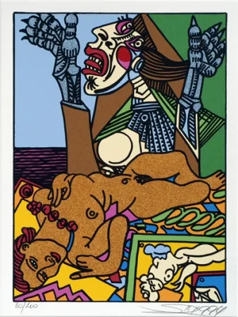 Zeefdruk Erro - From the series 