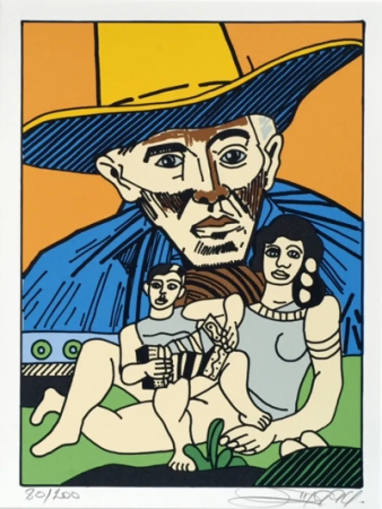 Zeefdruk Erro - From the series 