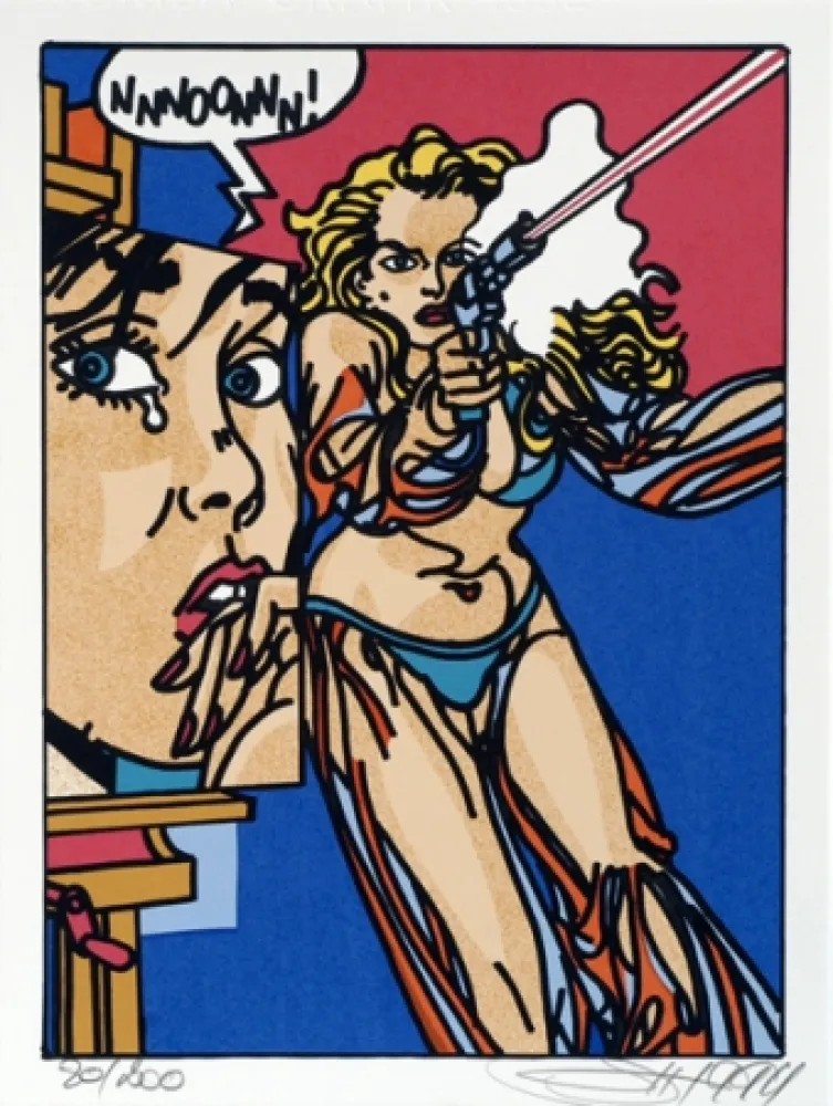 Zeefdruk Erro - From the series 