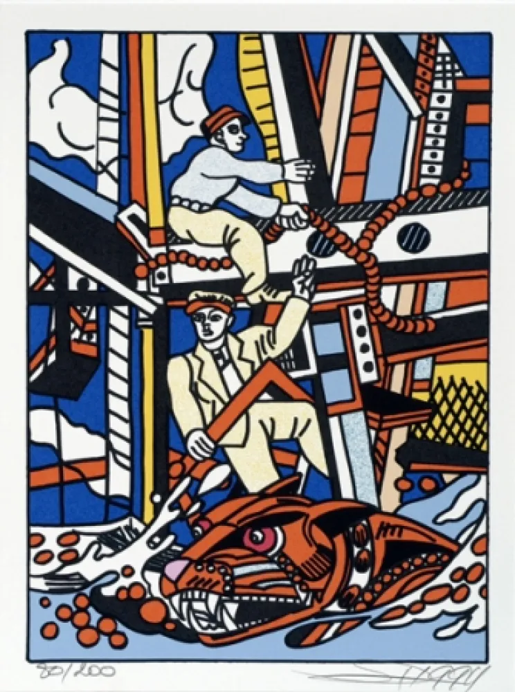 Zeefdruk Erro - From the series 