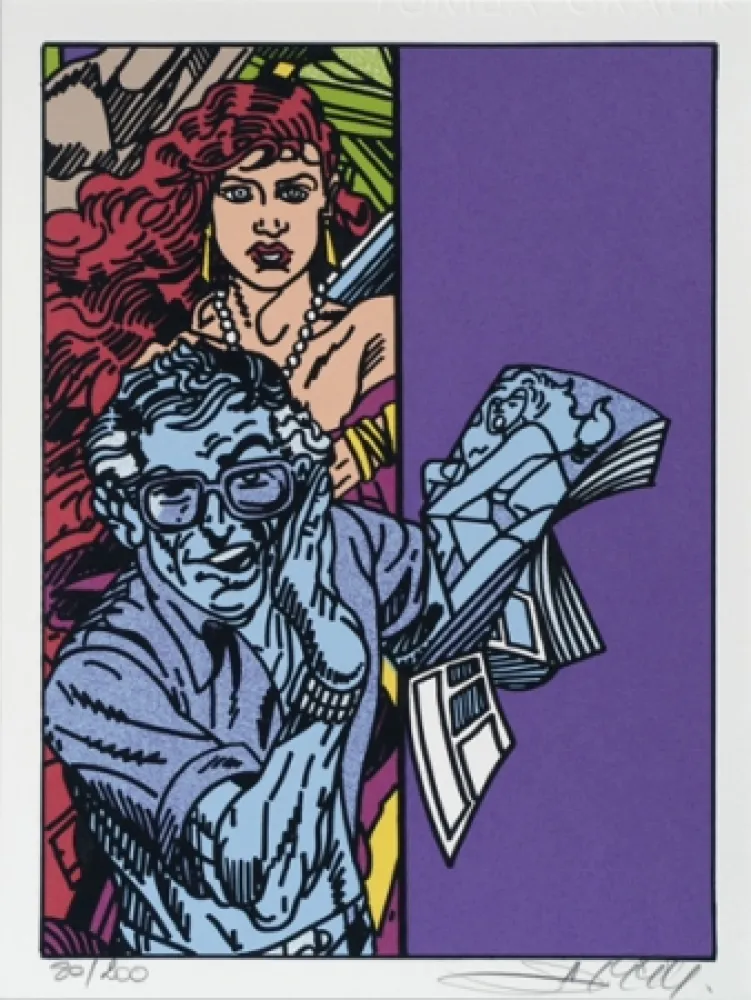 Zeefdruk Erro - From the series 