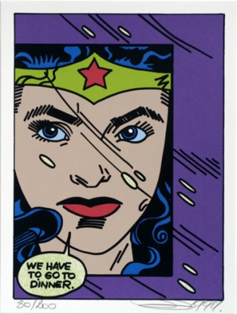 Zeefdruk Erro - From the series 