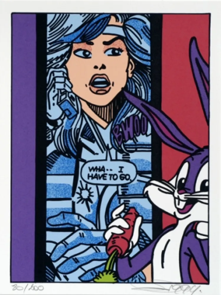 Zeefdruk Erro - From the series 