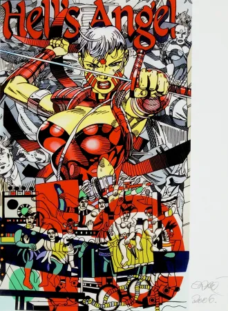 Digitale Print Erro - Hell's Angel