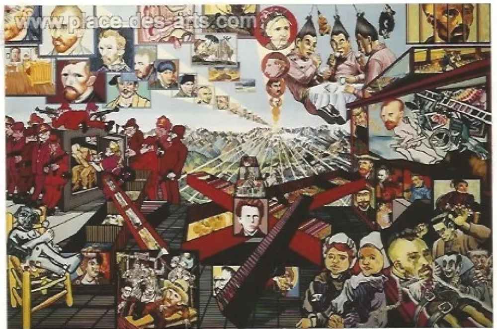 Geen Techniek Erro - Hommage a Van Gogh I