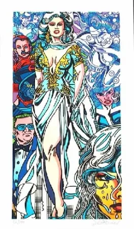 Lithografie Erro - Le mariage