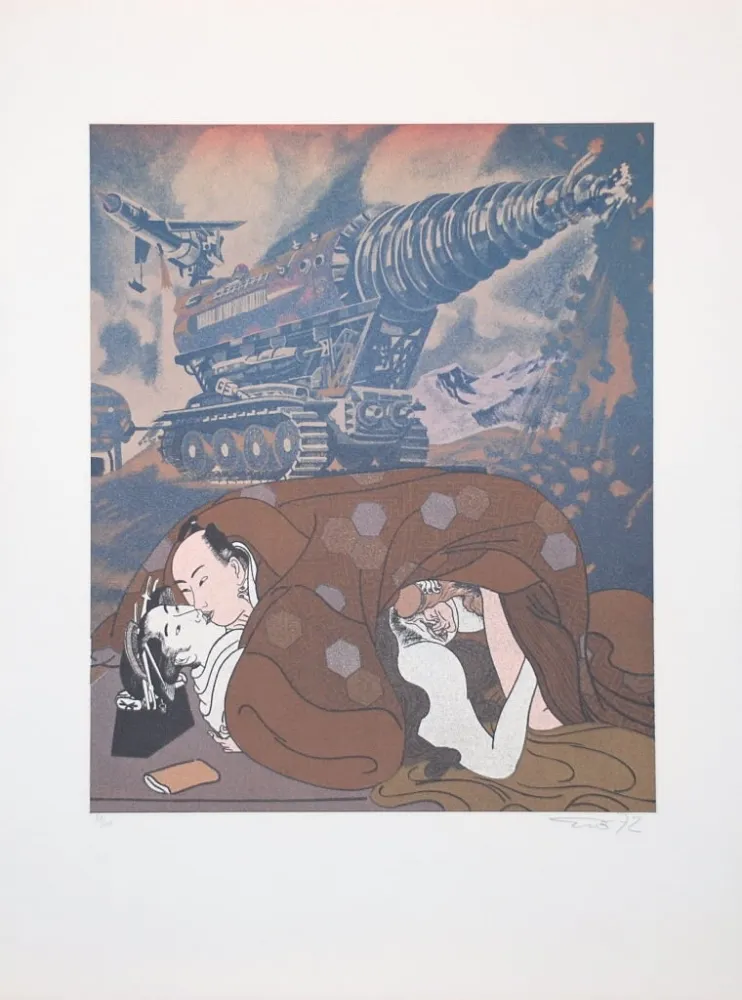 Lithografie Erro - Made in Japan