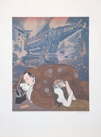 Lithografie Erro - Made in Japan