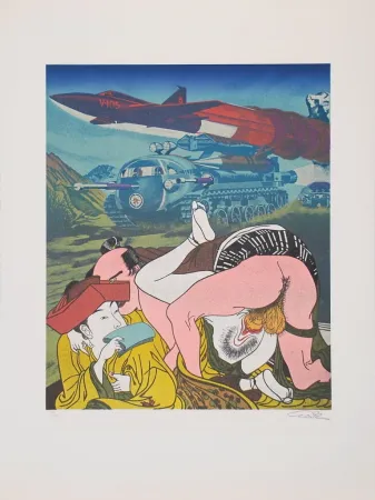 Lithografie Erro - Made in Japan