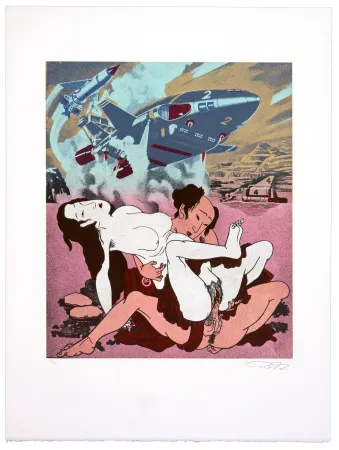 Lithografie Erro - Made in Japan