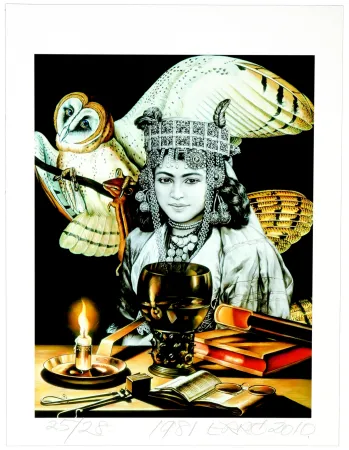 Digitale Print Erro - Minerva