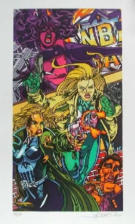 Lithografie Erro - NB