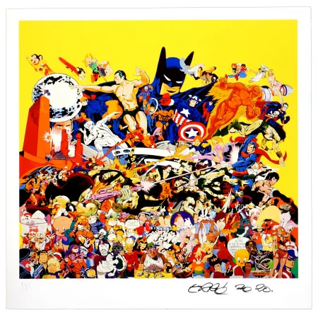 Digitale Print Erro - San Titre