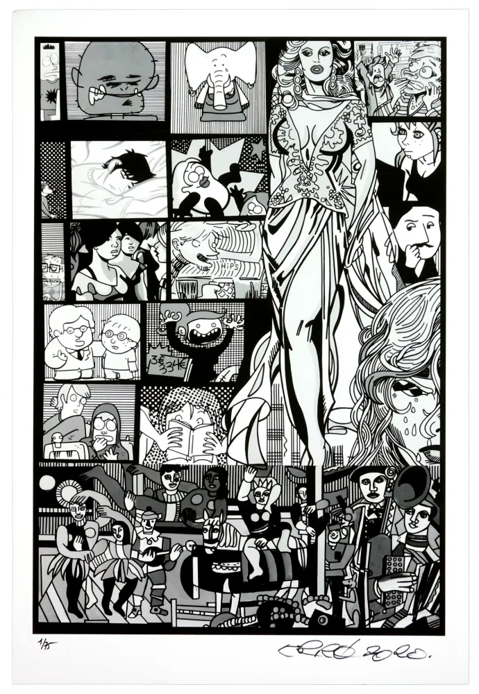 Digitale Print Erro - Sans titre