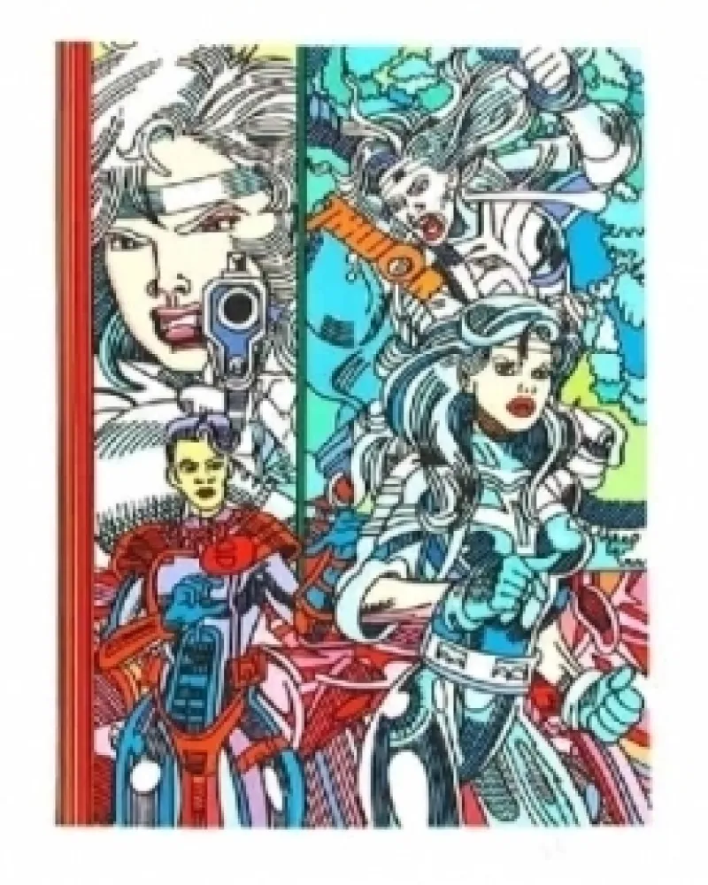 Lithografie Erro - Silver Galber